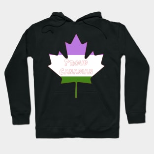 Proud Canadian (Genderqueer) Hoodie